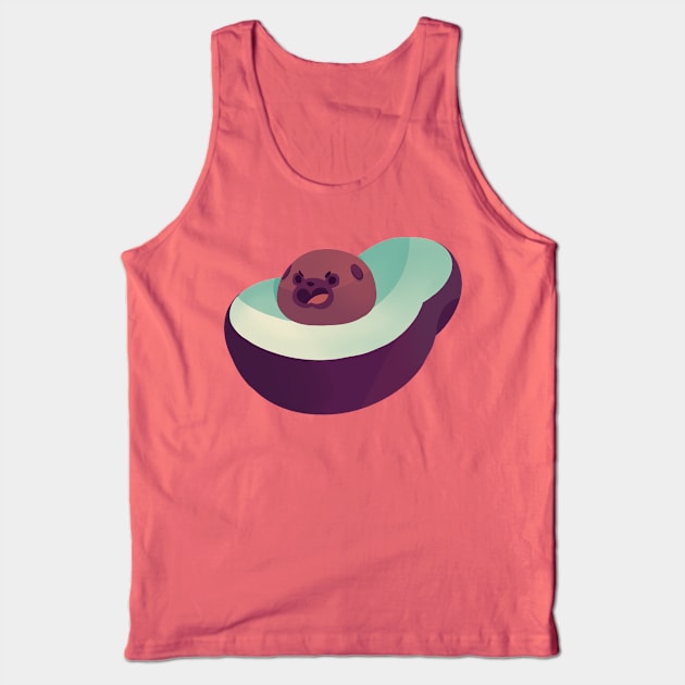 Pugocado Tank Top by nursh